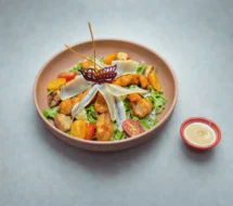 Salade marocaine moderne et saine, fraîche et équilibrée